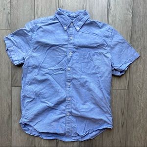 J.Crew short sleeve Oxford shirt